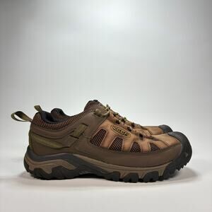 KEEN Targhee Vent Hiking Shoes Boots Brown Outdoor Trails 1018577 Men's Size 12